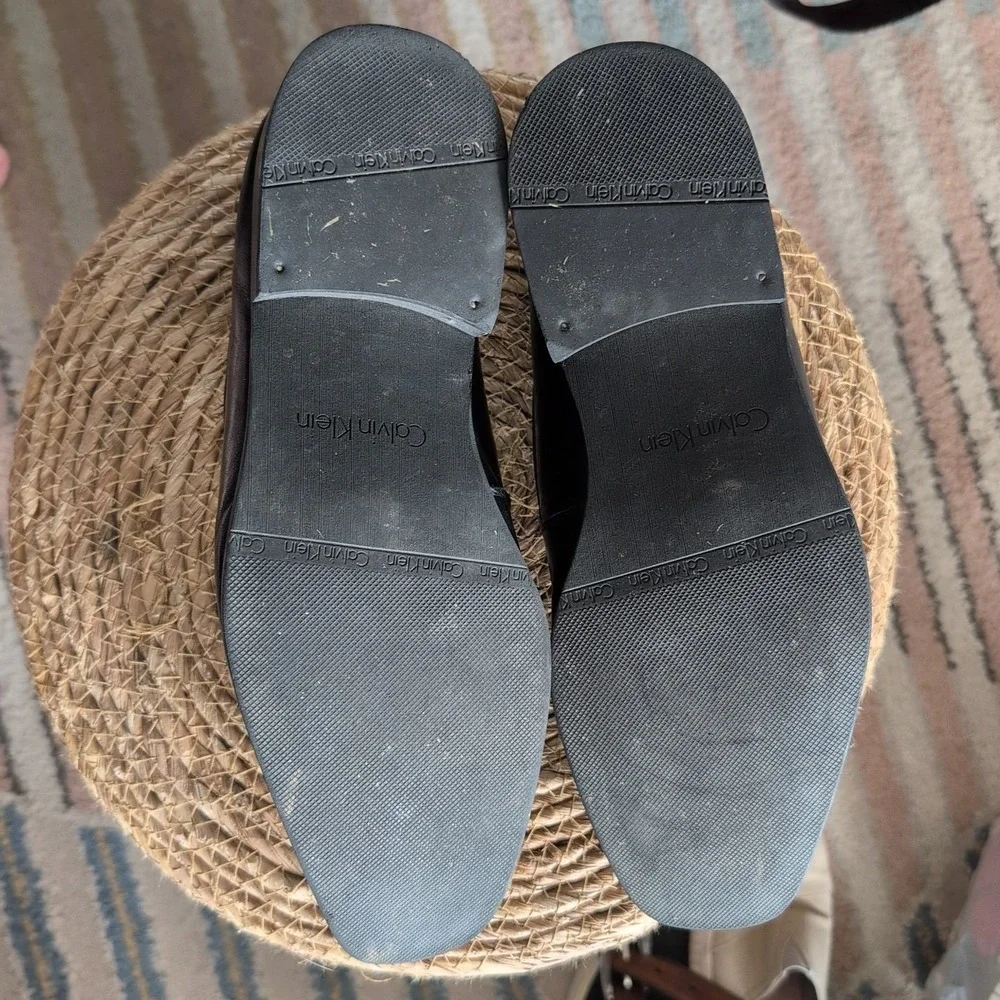 Calvin Klein Garner Men's Size 8M Black Slip‎ On Loafer